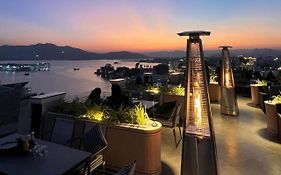 The Red Pier By Downtown Udaipur